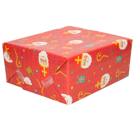 15 rolls of wrapping paper Sinterklaas