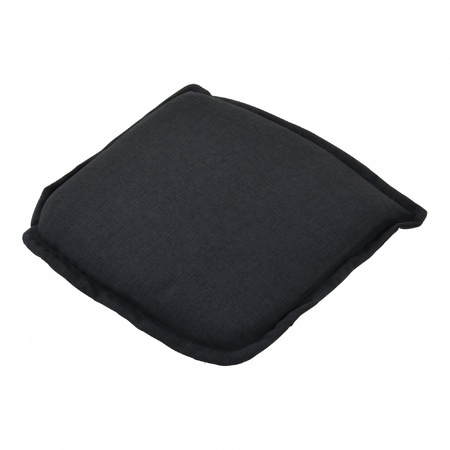 1x Pillows for garden chairs in anthracite Boston 47 x 47 cm