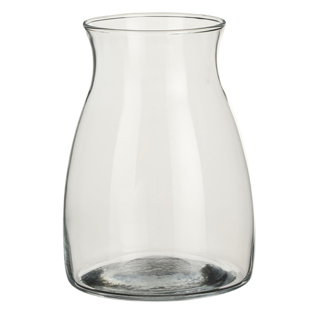 Mica Decorations Vase - glass - transparent - 20 cm