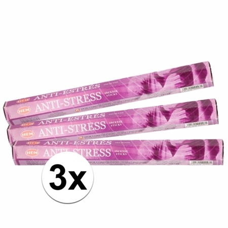 3 packages incense Anti Stress