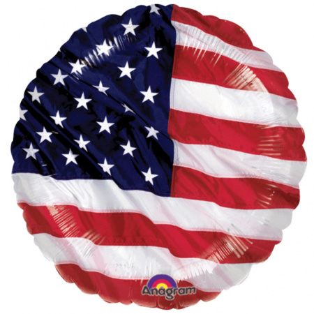 Amerika versiering folie ballon 45 cm