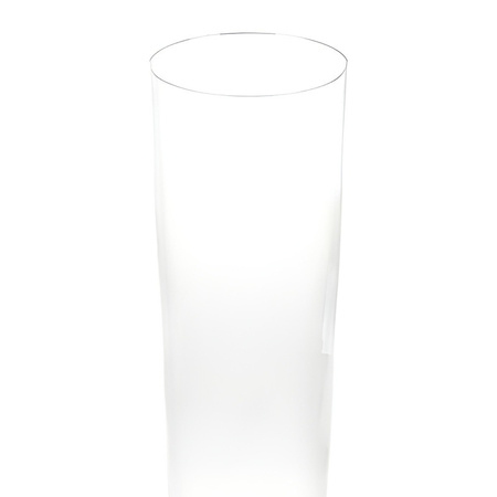 Conische vaas glas 60 cm