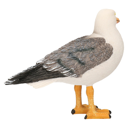 Decoration seagull statue 18 cm