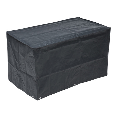 Grey cover for gas barbecue 180 x 80 x 125 cm