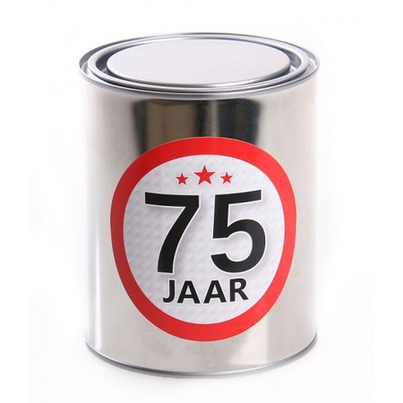 Gift can 75 years