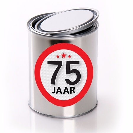 Gift can 75 years