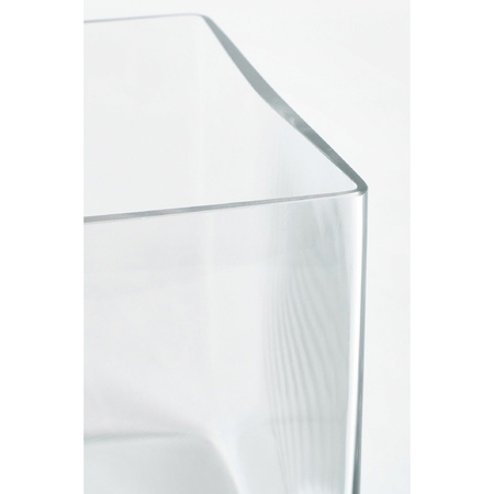 Mica Decorations Vase - accu container - transparent - glass - 20 cm