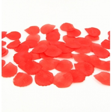 144 stuks rode rozenblaadjes