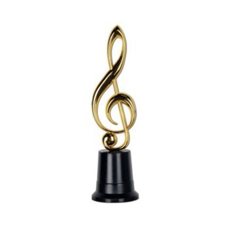 Muzieksleutel award 23 cm