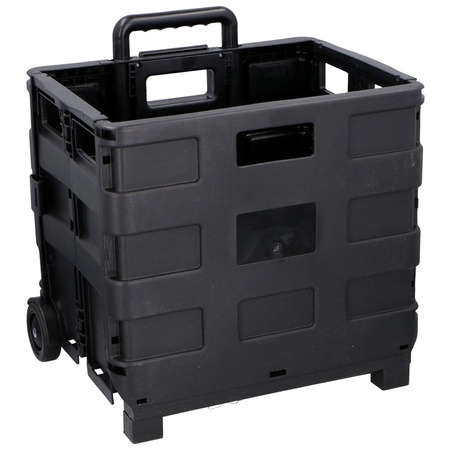 Foldable storage/groceries cart/trolley 36 cm