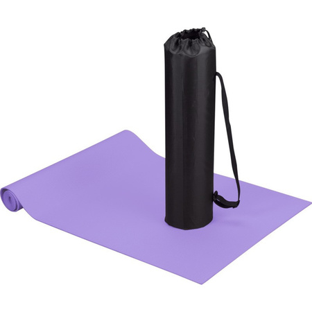 Paarse yoga/fitness mat 60 x 170 cm