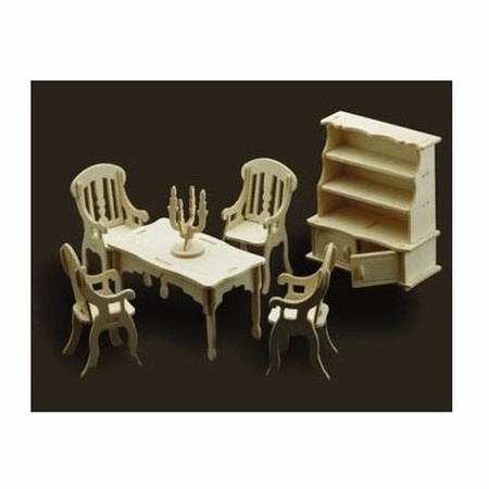 Dollhouse furnitures dining-room