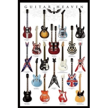Poster Guitar Heaven 61 x 91 cm
