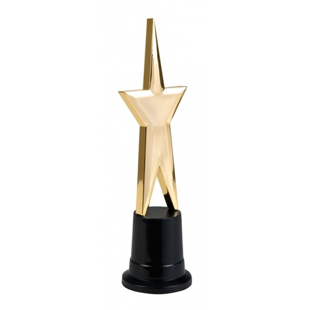 Gouden sterren award prijs 22 cm