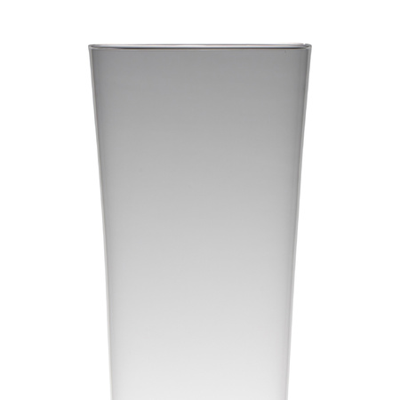 Bellatio Design Vase - conical - transparent - glass - 40 cm