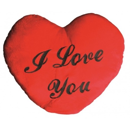 Valentines day gift I Love You pillow 60 cm