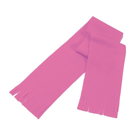 Voordelige roze kinder sjaal 91 x 12 cm