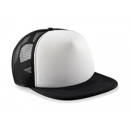 Black and white vintage baseball cap for kids