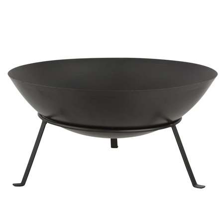 Black fire bowl/ firescale 49 cm